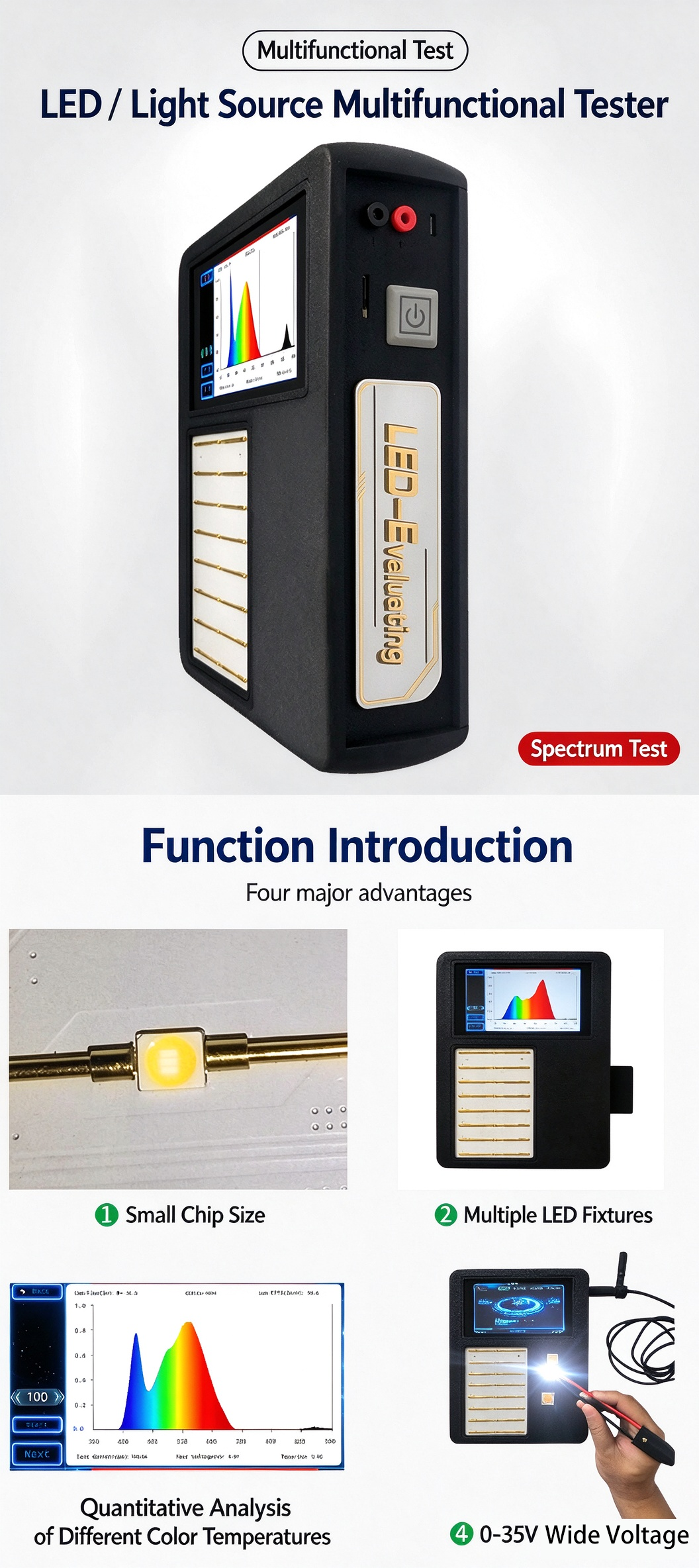 LED / Light Source Multi-function Tester